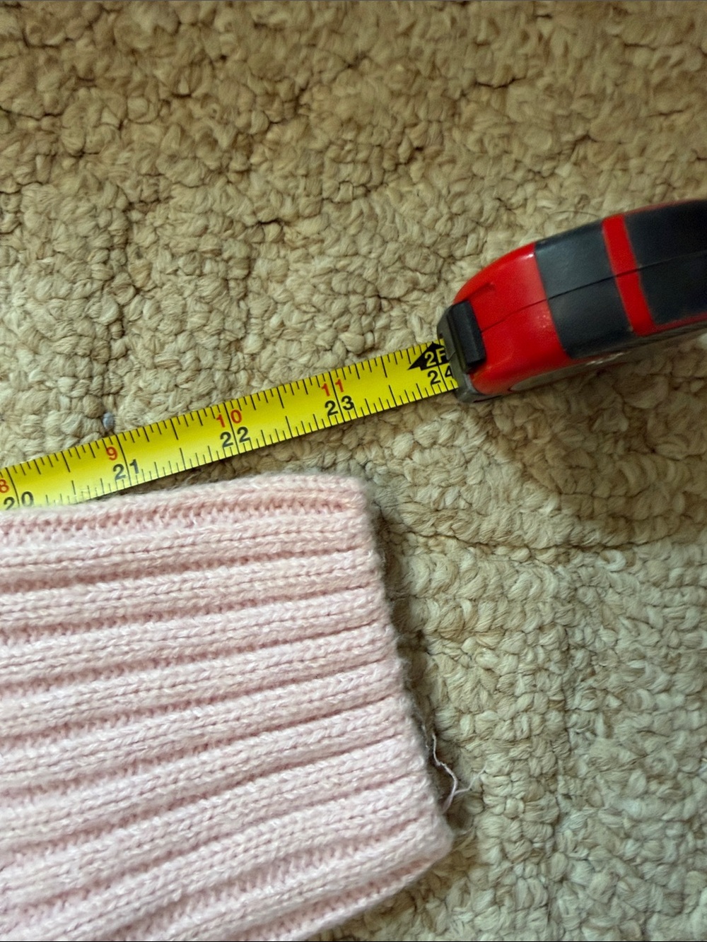 SO Pale Pink Cropped Ribbed Button-Front Cardigan - Picture 6 of 6